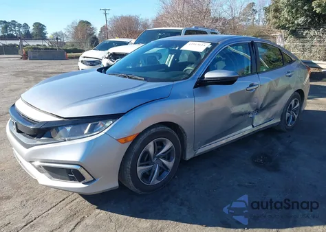 2020 Honda Civic Lx z USA, uszkodzony, nr VIN 2HGFC2F62LH597940